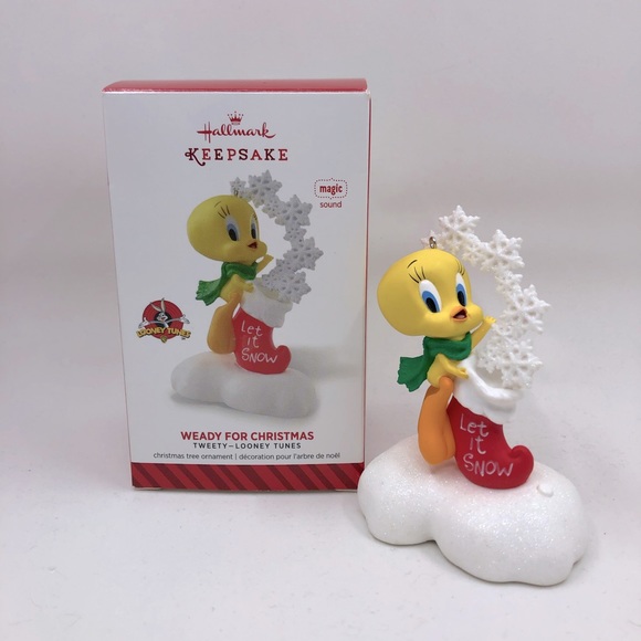 Hallmark Other - Hallmark Keepsake Musical Ornament - Weady for Christmas Tweety Bird